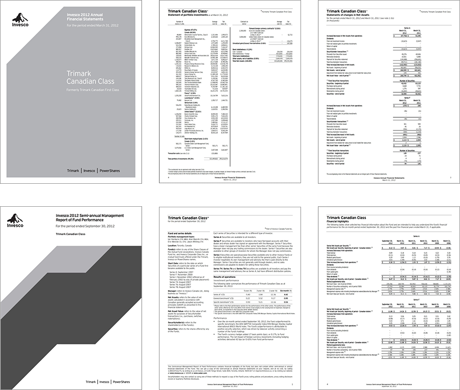 Invesco Annual and Semi-annual Reports, Financial Statements FS